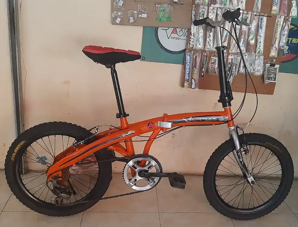 Sepeda Lipat Repaint Exotic Mantab