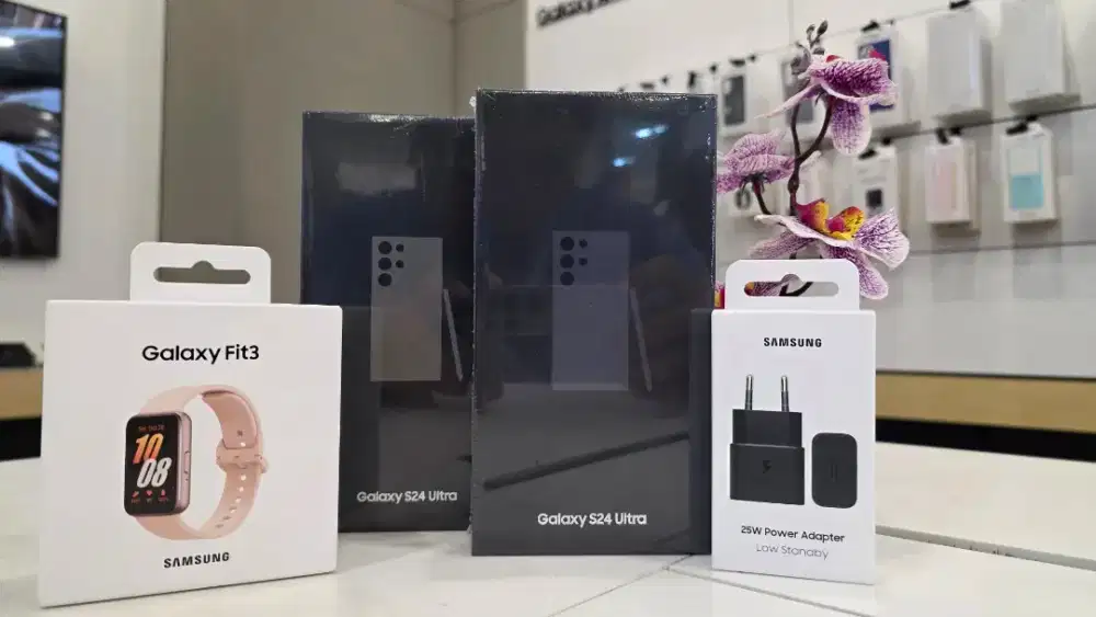 SAMSUNG GALAXY S24 ULTRA PROMO FREE GALAXY FIT 3 + ADAPTOR 25W