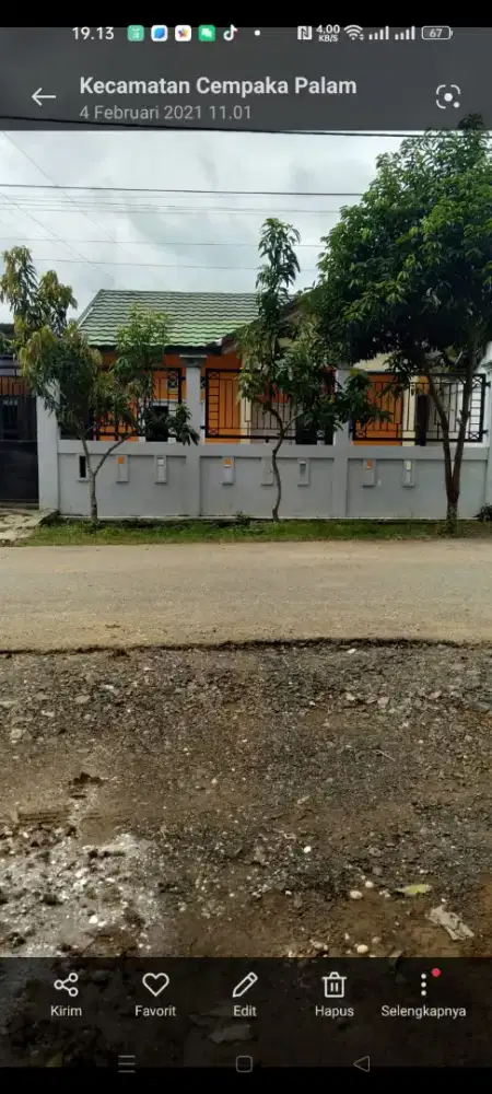 Di sewakan rumah BJB