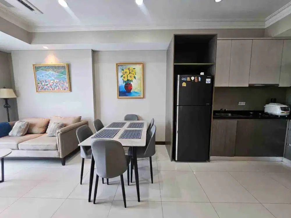 Disewakan Cepat Apartment Casagrande 2 BR Akses Mall Kokas FullFurnish