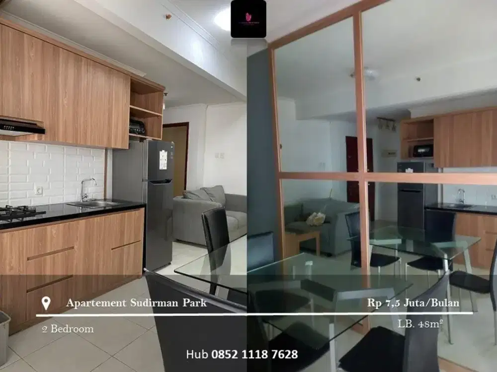 Disewakan Apartement Sudirman Park Low Floor 2BR Full Furnished
