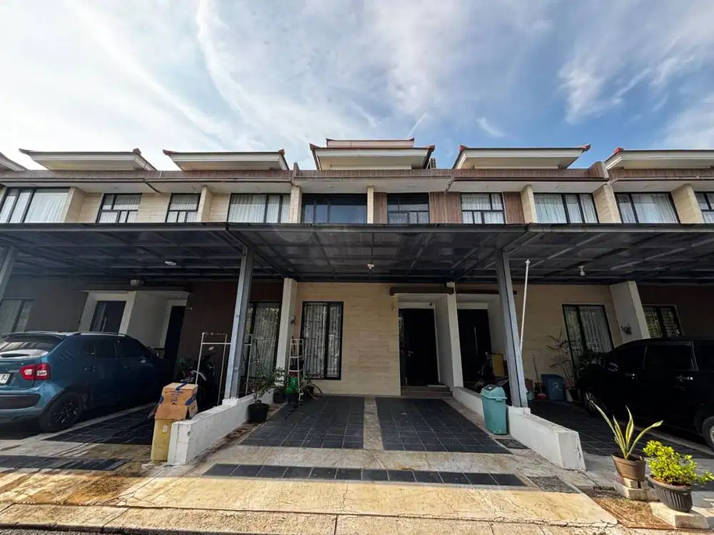 Dijual Rumah Semi Furnished Dalam Cluster di JGC Jakarta Timur