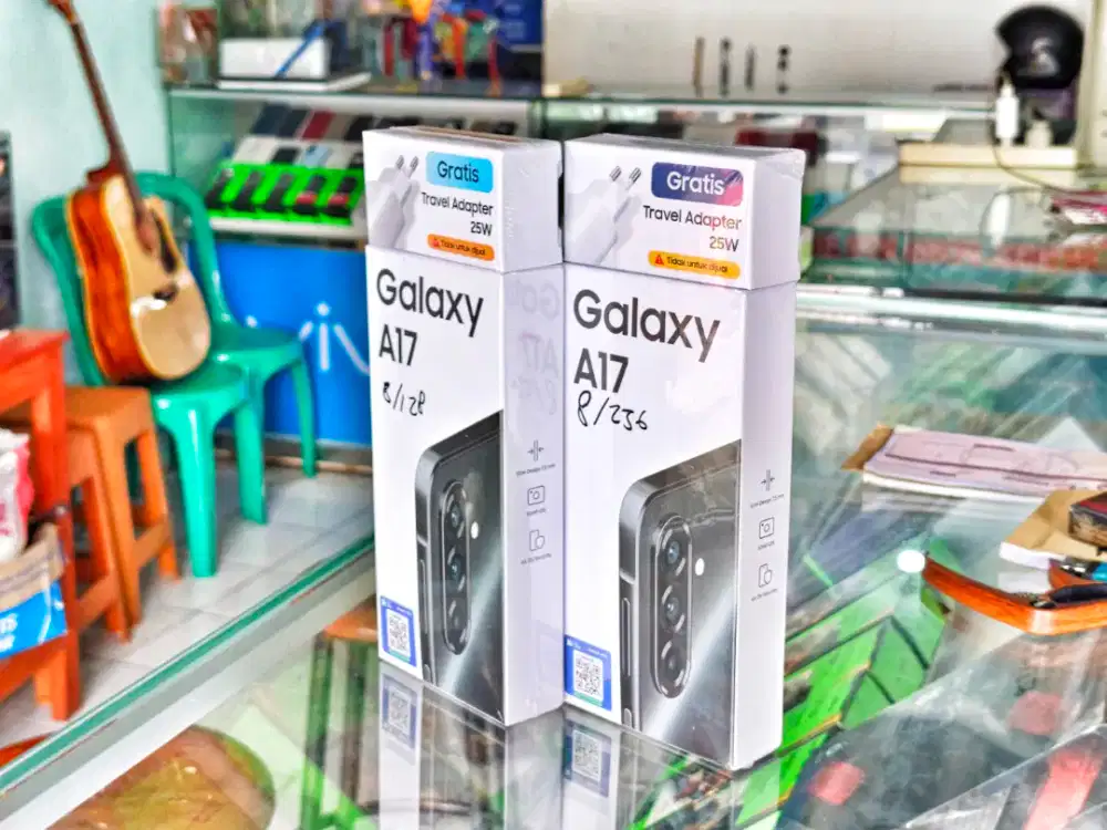 SAMSUNG A17 4G & 5G 8/256 NEW SEGEL TERMURAH NO REPACK GARANSI RESMI