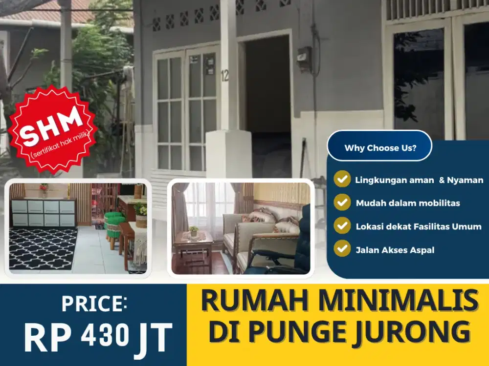 Rumah Minimalis Siap Huni di Punge Jurong Banda Aceh – SHM - Rp 430 jt