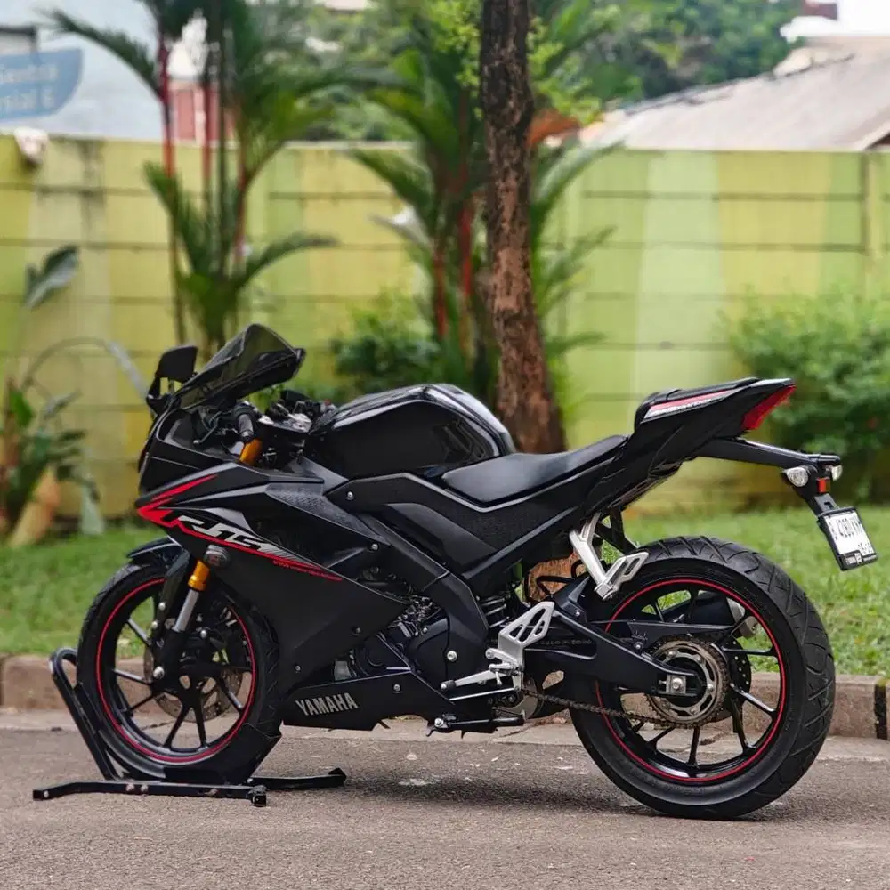 YAMAHA R15 V3 BLACK 2019 KM 2K PAJAK PANJANG SUPER GRES
