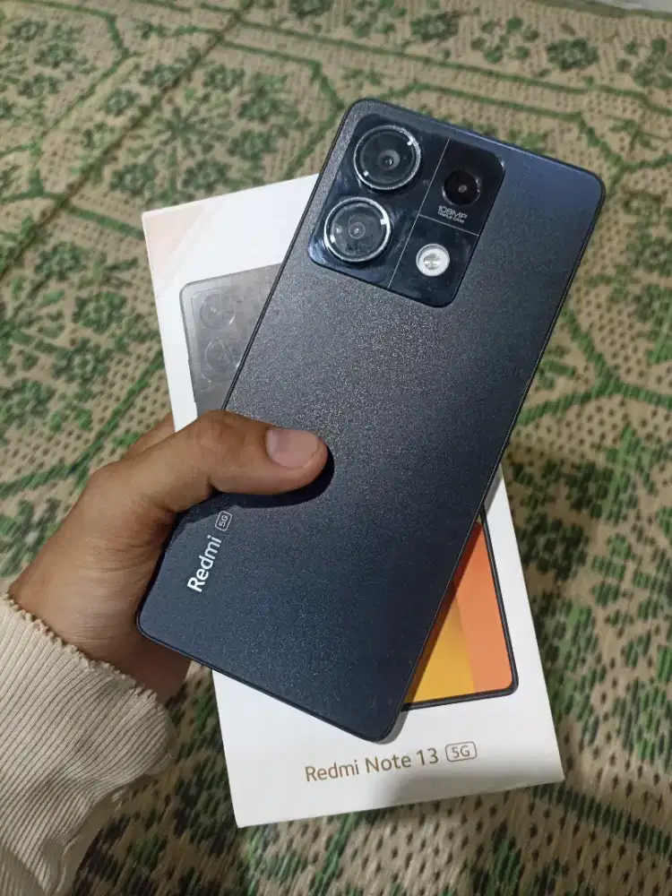 Redmi Note 13 5g 8/256 Gb, Fullset Ori Bawaan