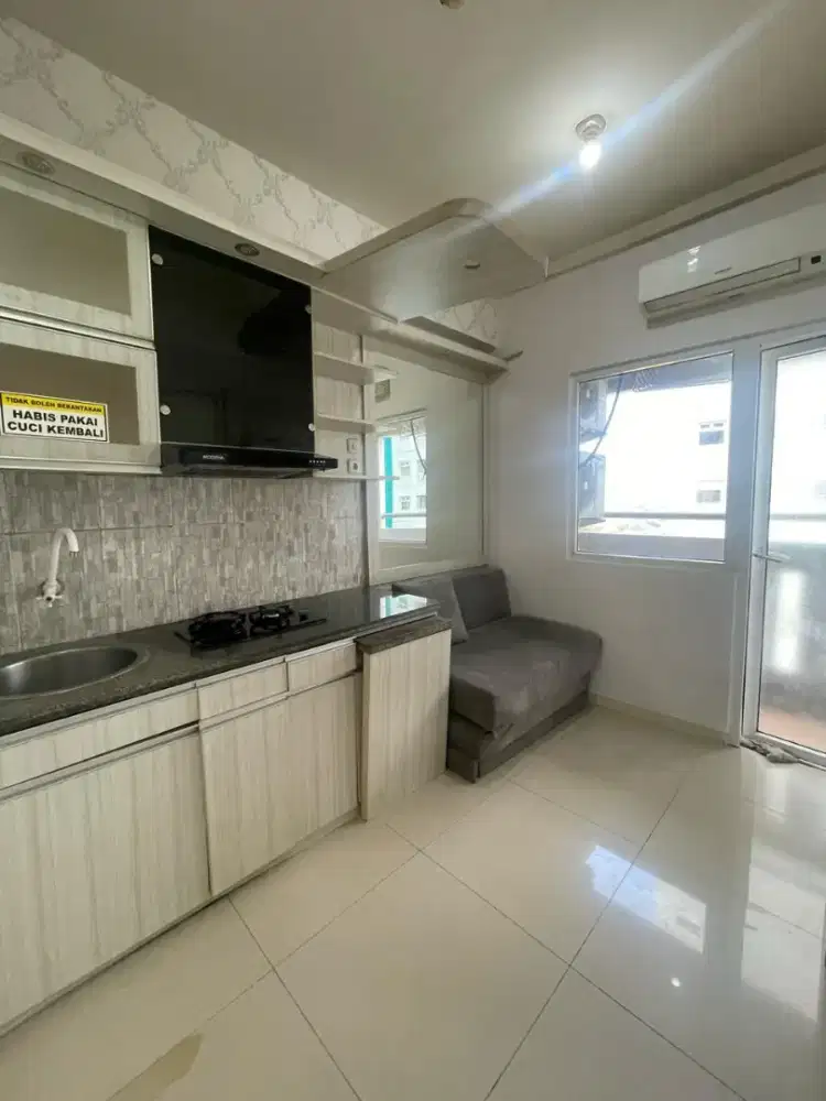 Jual murah 2BR furnish tower favorit orchid lt rendah green pramuka