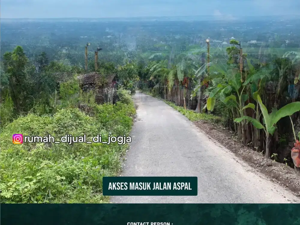 Tanah dekat Kampus UAD di Pleret Bantul Jogja Selatan Siap Bangun