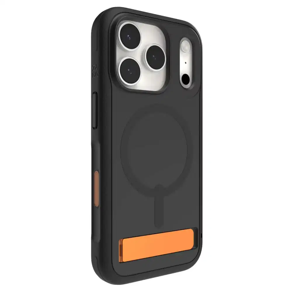 iPhone 17 Pro Max Case Zagg Sedona Snap Case (Flood Black)