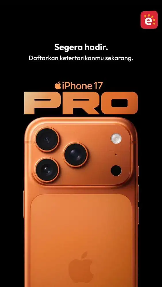 Promo Pre Order Iphone 17 Series