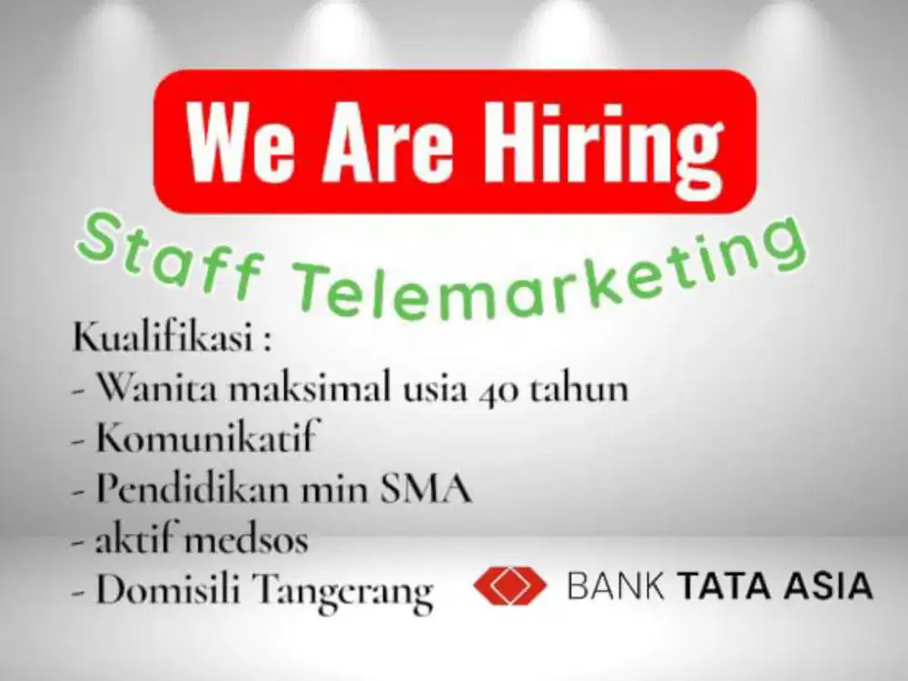 STAFF MARKETING