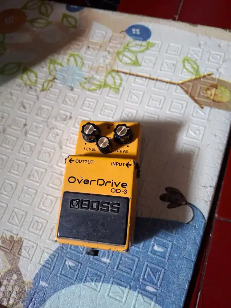 Boss od3 overdrive efek gitar