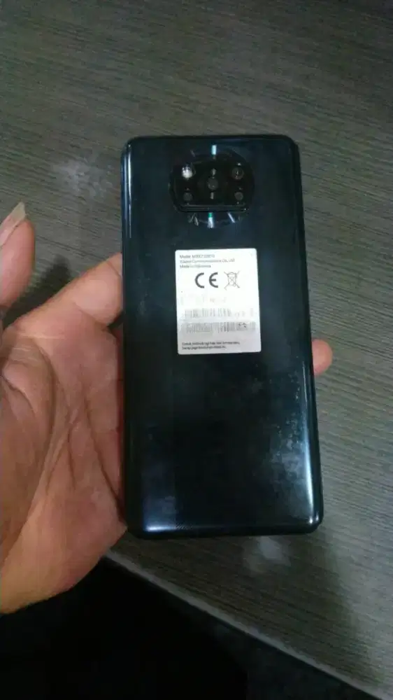 Poco x3 NFC ram 6/64 gb bebas reset minus garis hitam digambar