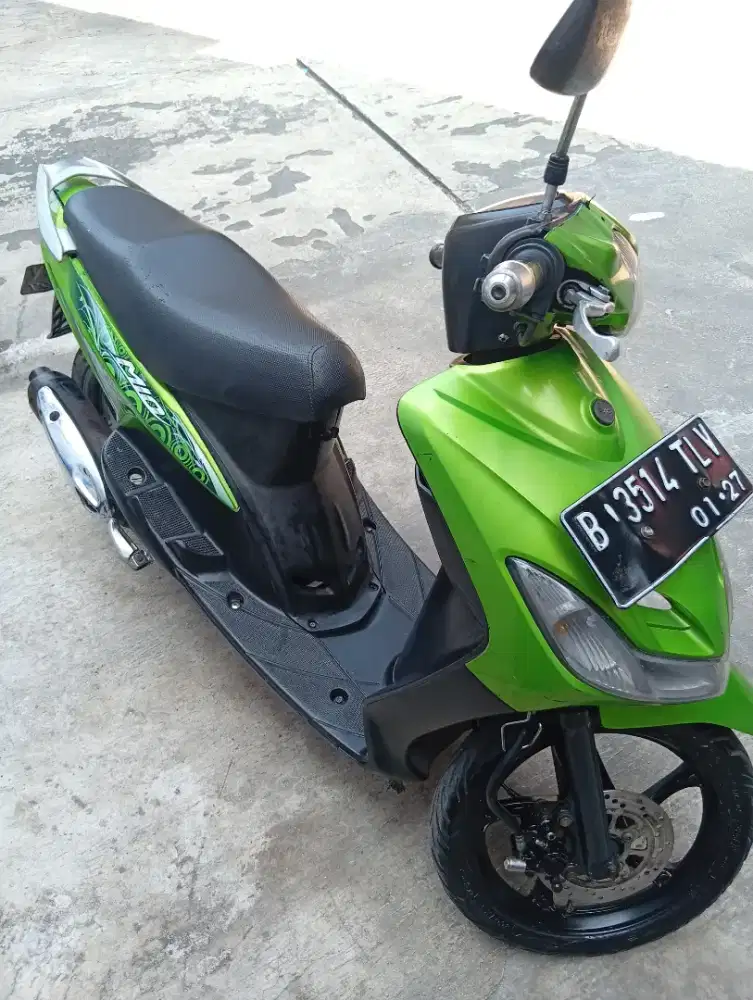 Mio smile sporty plat hidup 2027 mesin bagus body bagus murah lengkap
