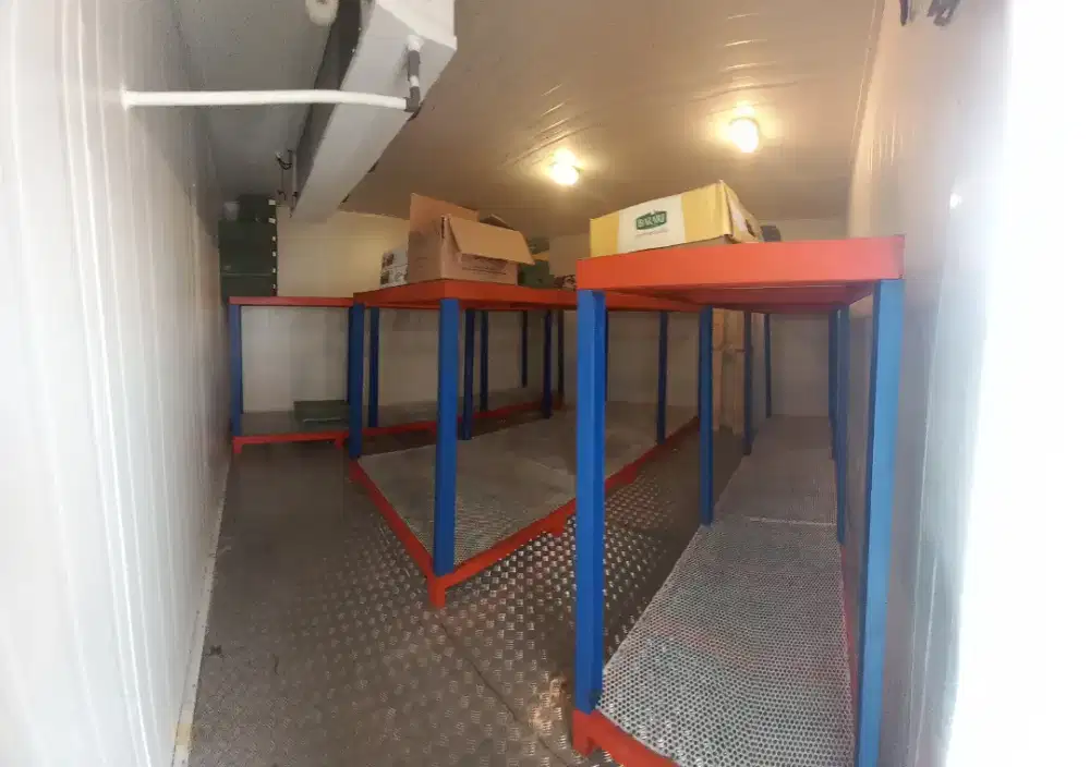 ColdStorage Mulus +rak besi