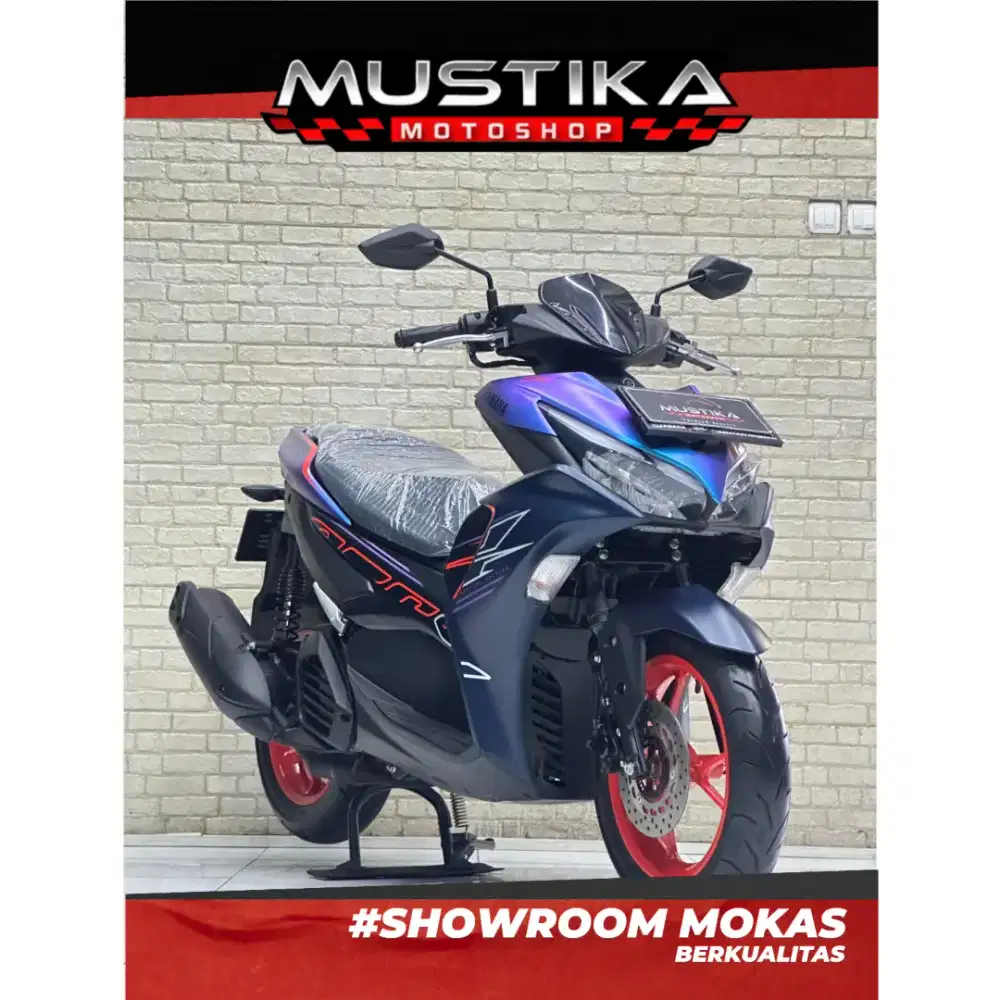 Odo 4rb Istimewa!!Yamaha Aerox Ciber city 2024 Plat Jatim Muls-Mustika