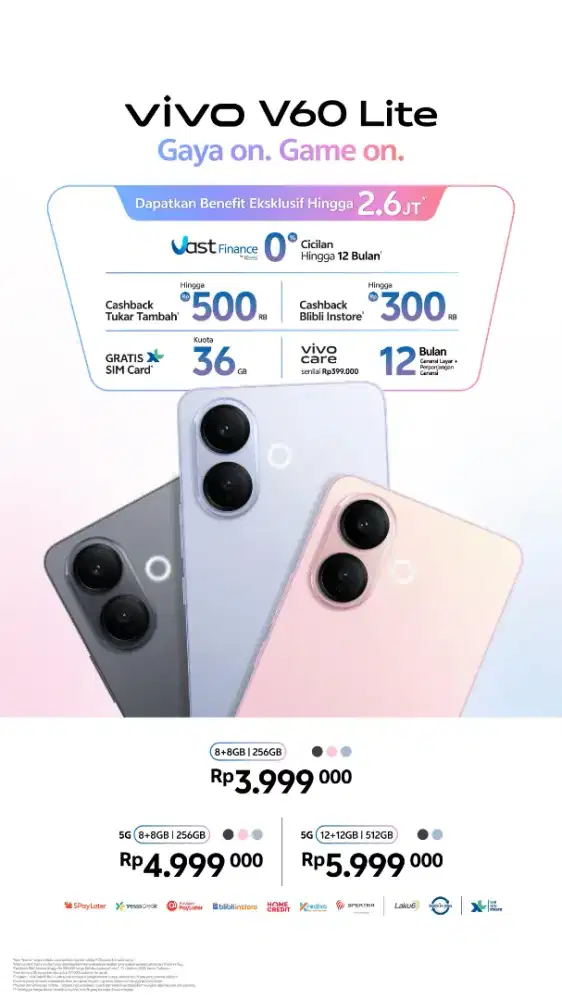 VIVO V60LITE SERIES