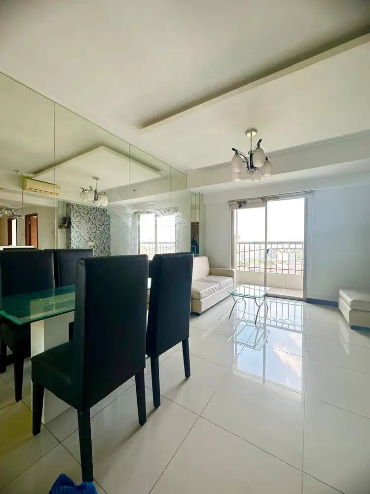 DISEWAKAN TAHUNAN APARTEMEN WATERPLACE RESIDENCE 3BR MURAH POLL