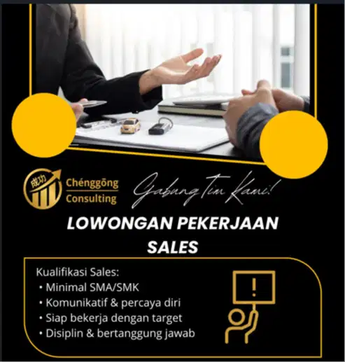 Lowongan kerja sales & marketing Konsultan Pajak