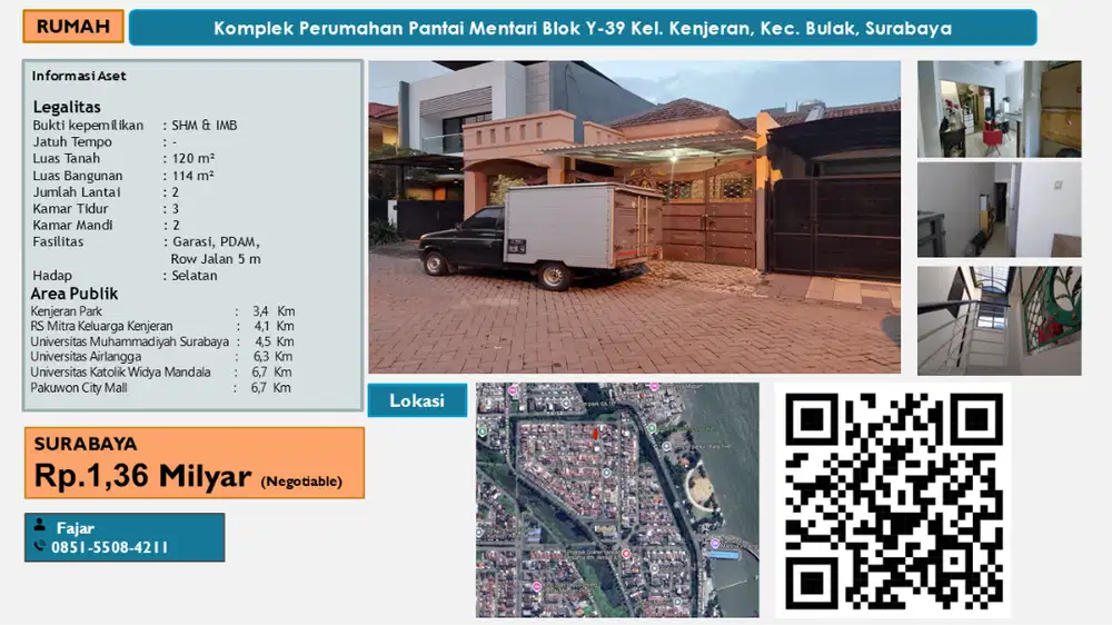 Rumah Murah dan Strategis di Komplek Perumahan Pantai Mentari