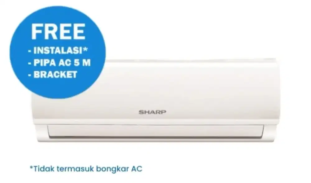 SHARP AC SPLIT 1/2 PK STANDARD WHITE
AH-A5ZEY/WH