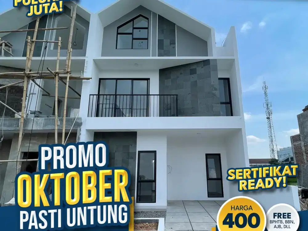 Scandinavian Living: Perumahan 2 Lantai di kota Solo yang Terhubung dengan Alam