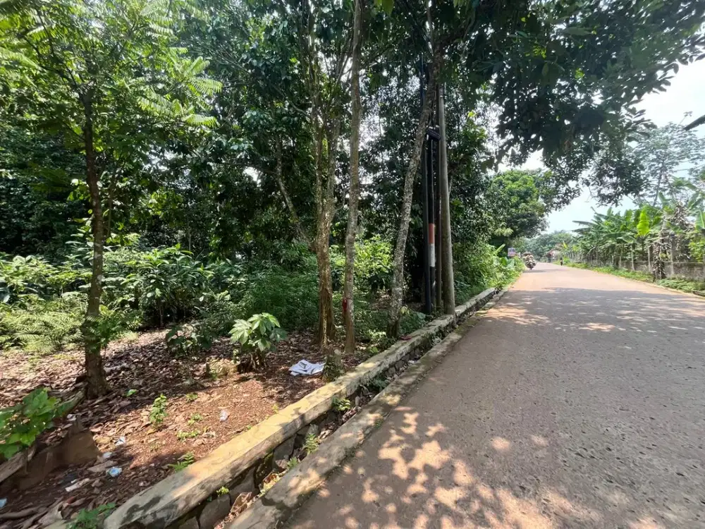 Tanah Cisauk Tepi Jalan 100 Jutaan - 10 Menit Stasiun baru Jatake