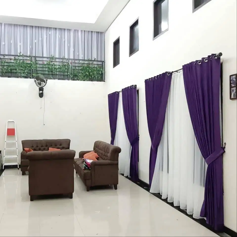 Cod Gorden Blackout Pasang Skat Klinik Hordeng Pintu Gordyn Vitrase