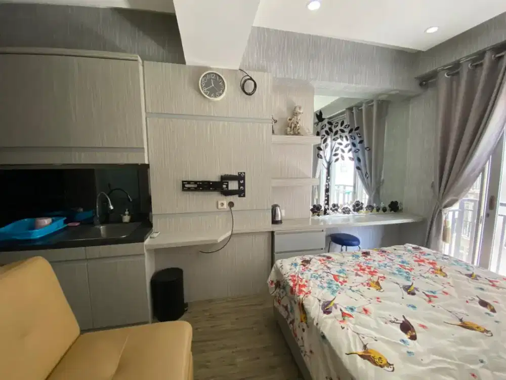 jual murah bagus apartemen grand asia afrika GAA studio furnished