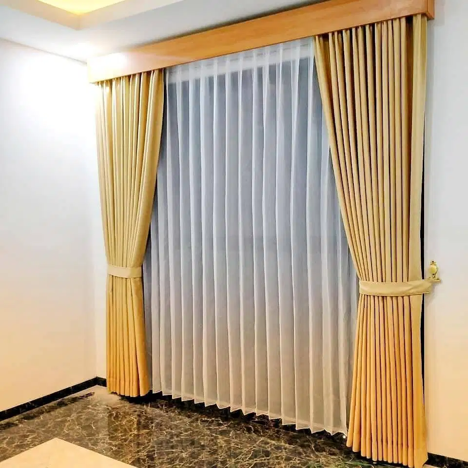 Termewah Tirai Gorden Jendela Gordyn Mewah Hordeng Model Terbaru Murah