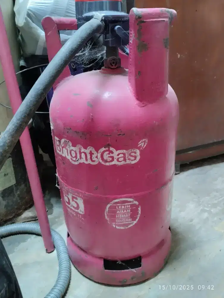 Tabung gas elpiji bright gas 5.5kg Bandung
