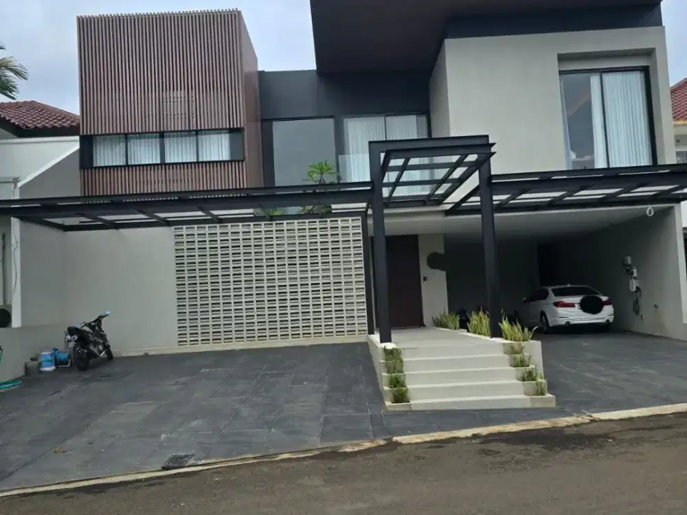 Dijual Rumah Bangunan Mandiri Private Pool-Taman Giri Loka BSD