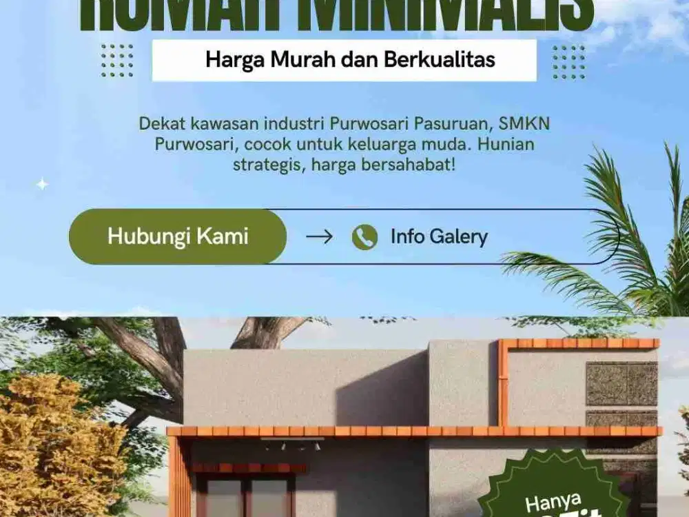 jual rumah dan kavling purwosari