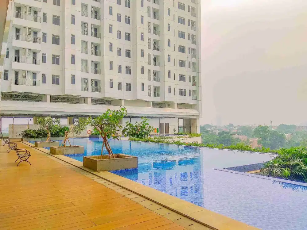 Hunian Praktis di Apartemen Pesona Square Depok Tipe Studio Siap Huni Disewakan Tahunan!