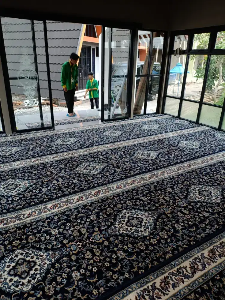 Tersedia Karpet sajadah Masjid import pembelian menyesuaikan kebutuhan