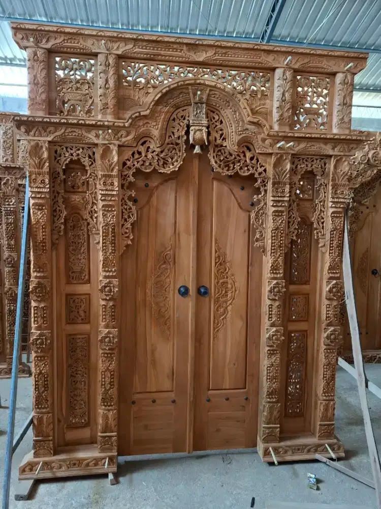 gebyok 200x250 jawa kayu jati