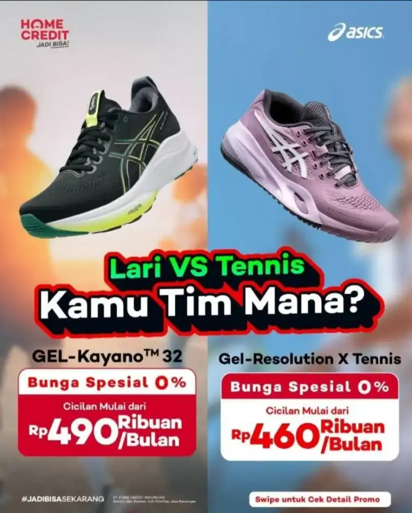 CICILAN SEPATU CASUAL & OLAHRAGA, BEBAS 1X CICILAN