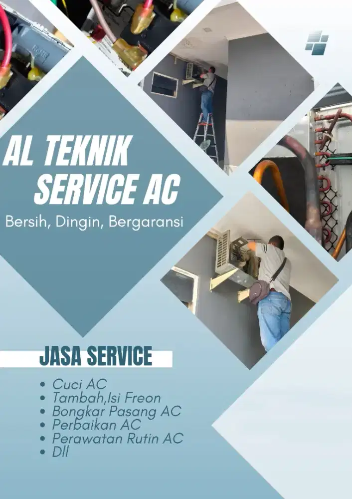 Service, Cuci AC Profesional