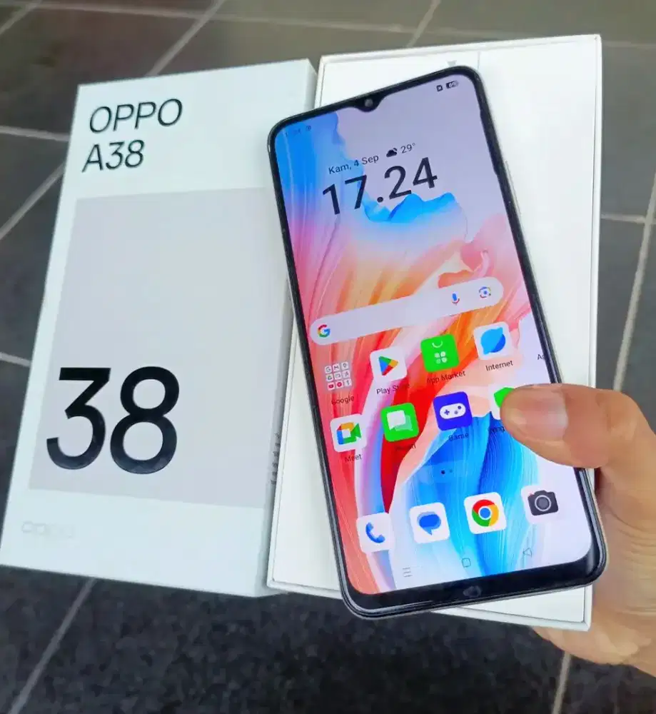 OPPO A38 (6GB/128GB) lengkap Garansi Resmi