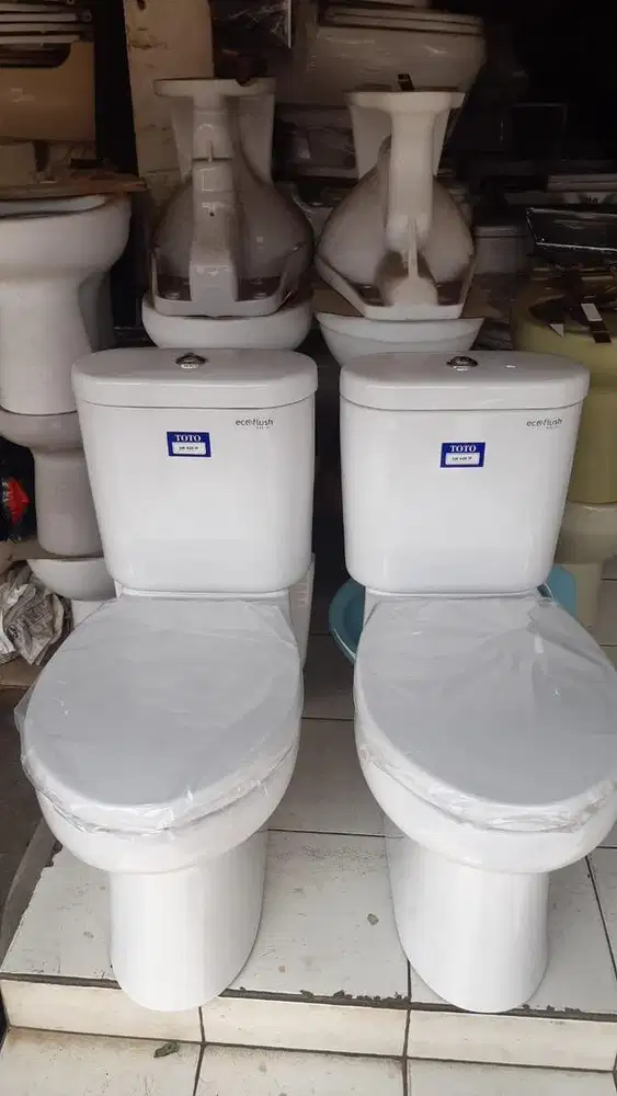 Kloset duduk flush atas cw421jp