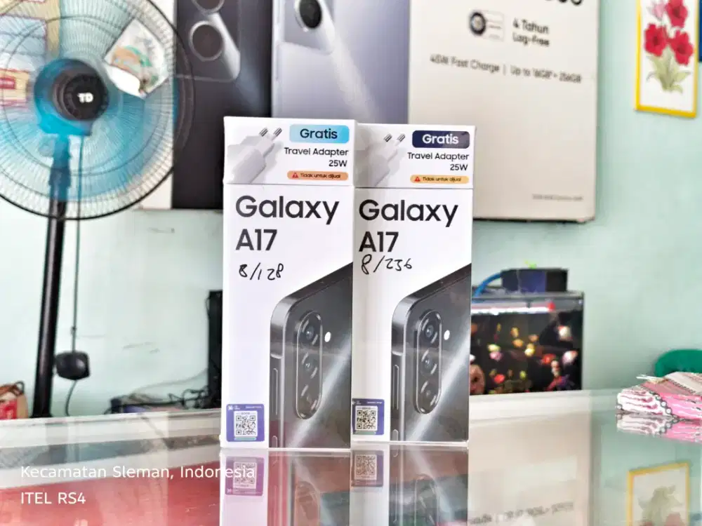 SAMSUNG A17 4G & 5G 8/256 NEW MURAH DIJAMIN GARANSI RESMI 1 TAHUN
