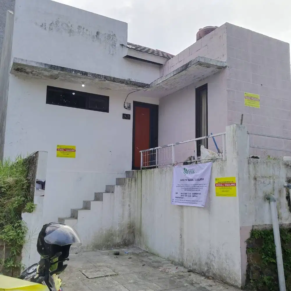Dijual Rumah dengan luas tanah 77 m2 dan luas bangunan 36 m2