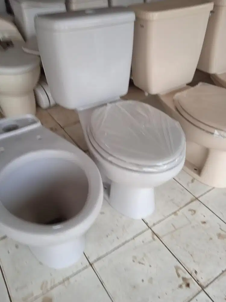 Kloset duduk toto cw660jp abu-abu