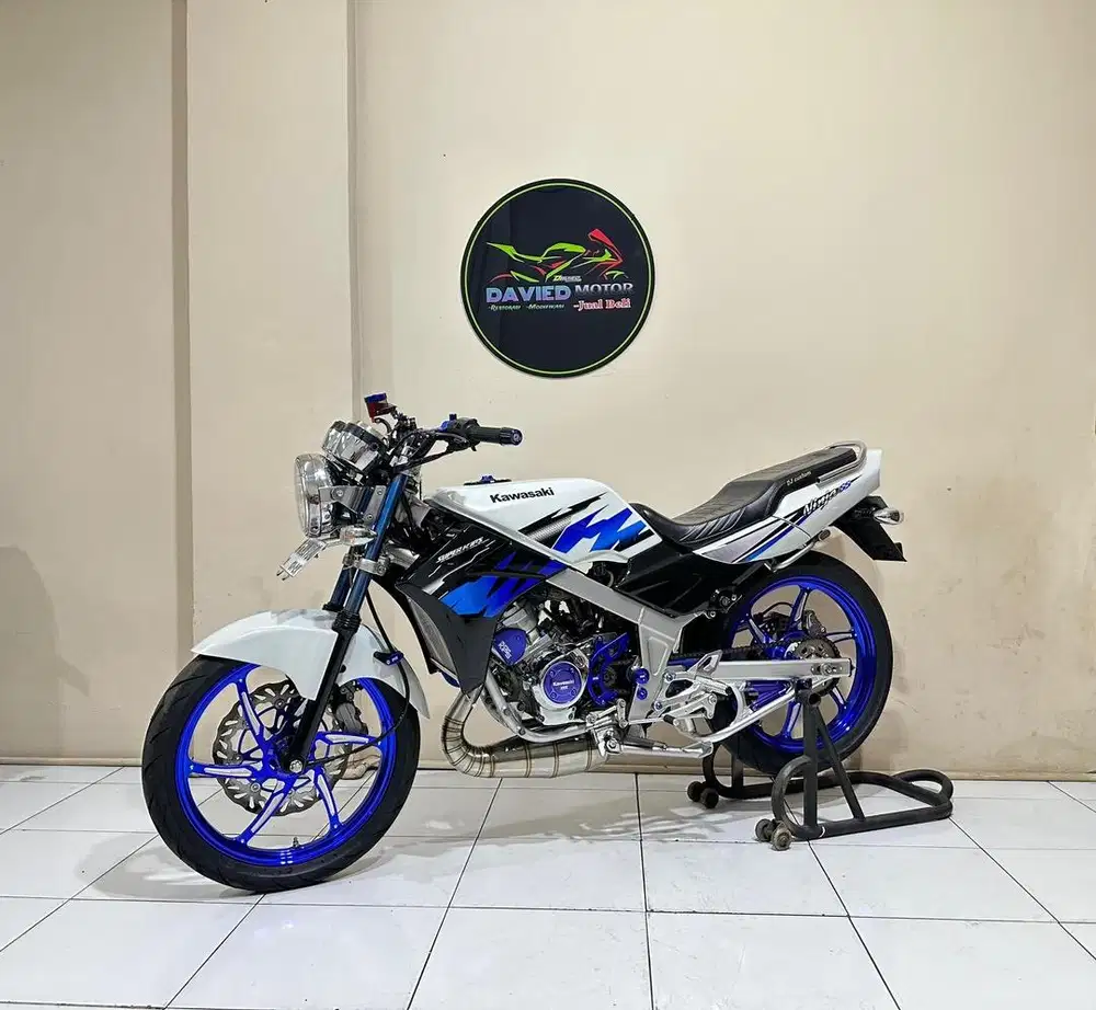 Ninja R 2013 spek mewah modif hedon pajak panjang asli albino