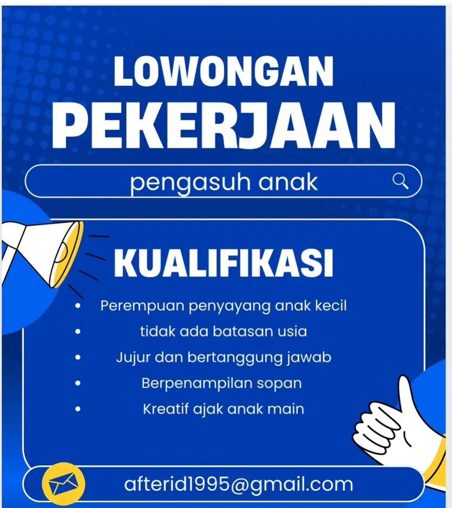 Butuh secepatnya