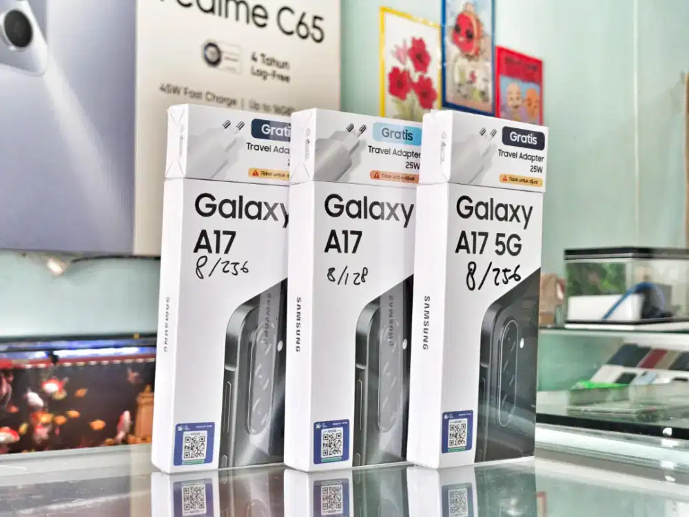 SAMSUNG A17 4G & 5G 8/256 NEW TERMURAH BNIB BUKAN REPACK