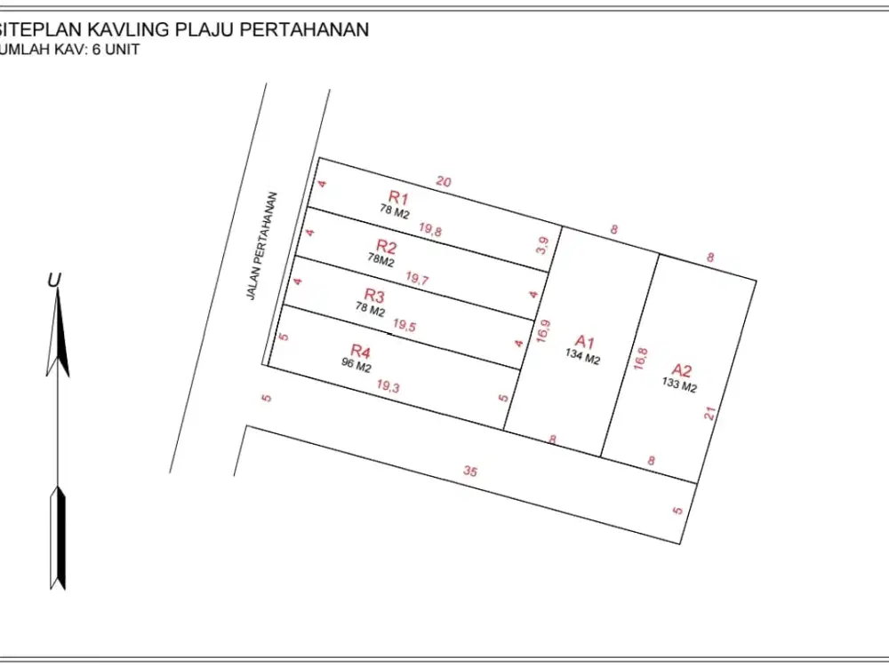 Tanah Kota Palembang SHM Dekat JM Plaju Murah