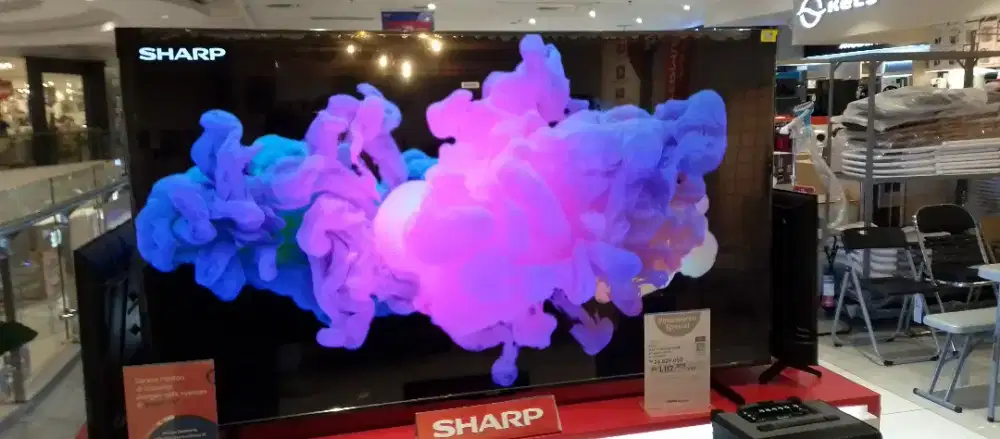 yu cicilan kredit tv Sharp dibogor pakai home credit