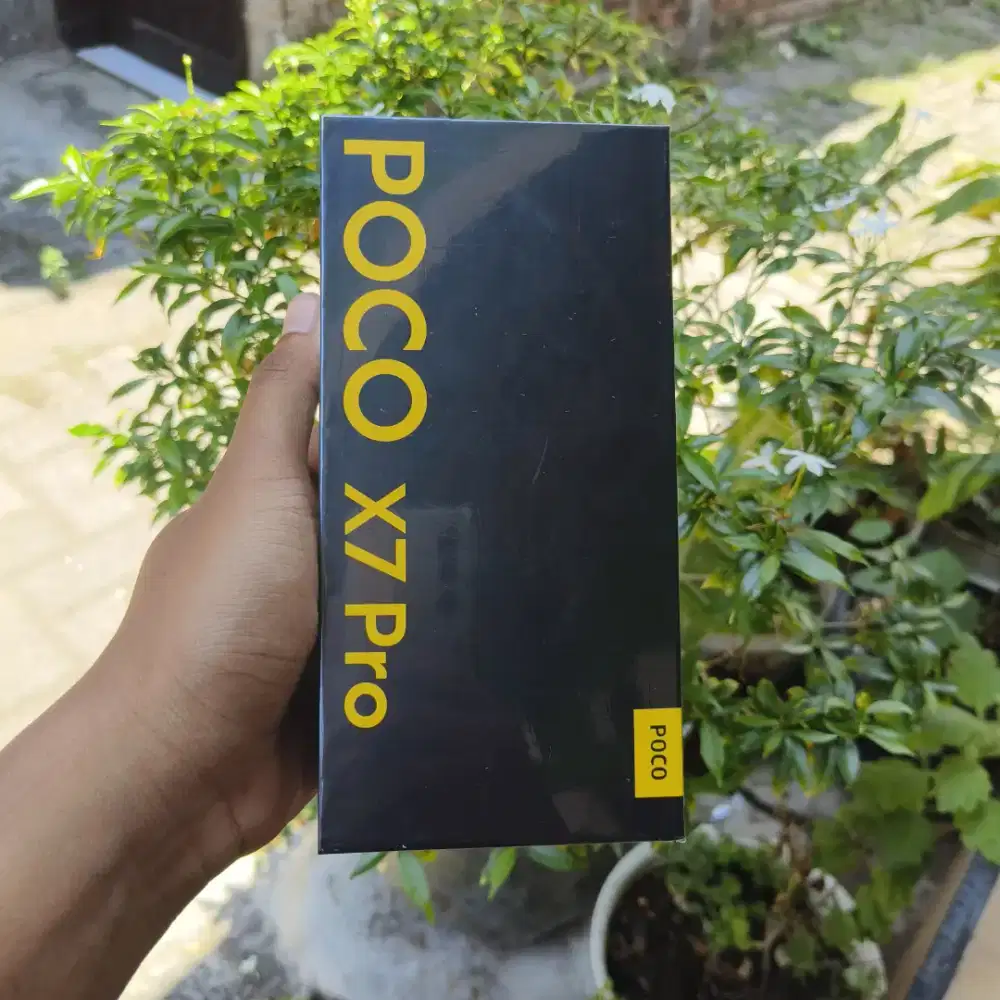 POCO X7 PRO 12/512 BLACK NEW|SEGEL TERMURAH