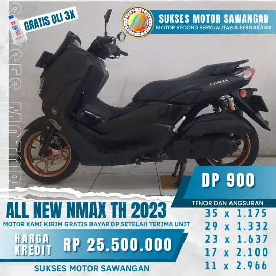 YAMAHA NEW NMAX TH 2023 JUAL CASH ATAU KREDIT,TUKAR TAMBAH